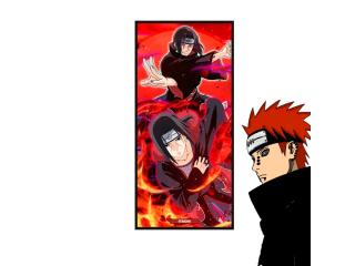 Naruto Anime Akatsuki Poster Set Pain Yahiko Itachi Tobi Obito Set of 12 Posters - Naruto Anime Posters |