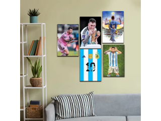 Messi Big 5pcs Posters
