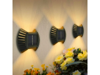 Ressence Solar Up Down Wall / Fence Lights Waterproof And Fully Automatic Decorative Outdoor Elegant Light Effect 1 PC