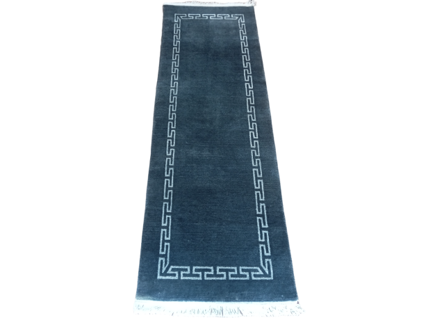 traditional-nepalese-grey-blue-rug-60-knots-quality-61cm-x-182cm-big-0