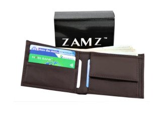 Zamz Genuine 100% Leather Wallet For Men