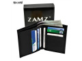 zamz-genuine-100-leather-credit-card-holder-wallet-purse-for-men-wallet-for-men-cardholder-small-0