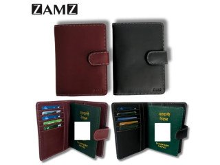 Zamz Passport Holder Travel Wallet Organiser, Travel Document Holder for Men & Women Travel Accessories