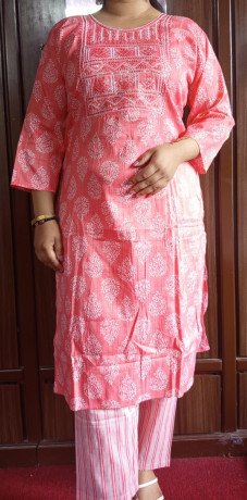 cotton-kurthi-set-dark-pink-big-0