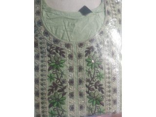 Anarkali Set Green