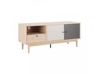 SKALAR -P TV CABINET 120CM EMT/GY