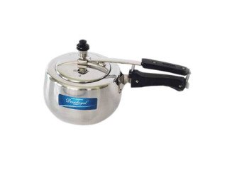 White CONTURA Pressure Cooker 8g Heavy 2 Litre