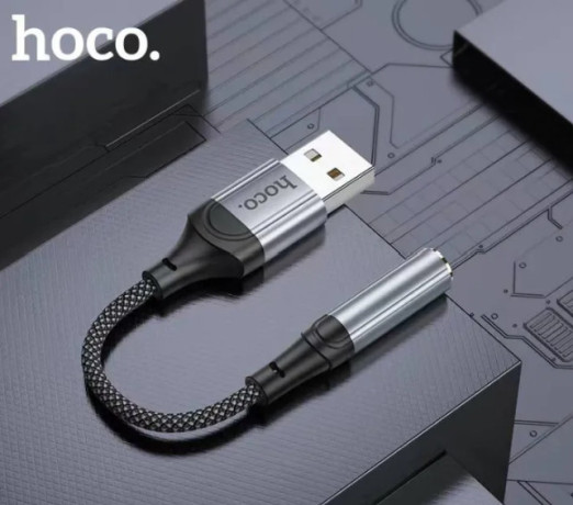 hoco-ls36-usb-to-aux-35mm-female-short-cable-12-cm-external-sound-card-big-0