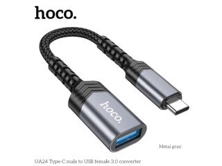 Hoco Ua24 Type-C Male To Usb Female 3.0 Converter