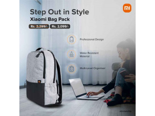 Mi Bussiness Casual Backpack Light Grey