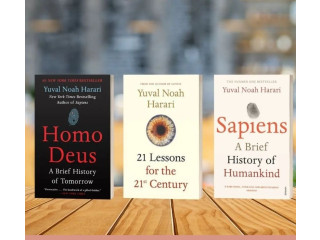 Sapiens+ Homo deu + 21 lessons for 21st Century / Combo/ by Yuval Noah Harari