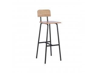 H-FILL BAR STOOL BK/NT