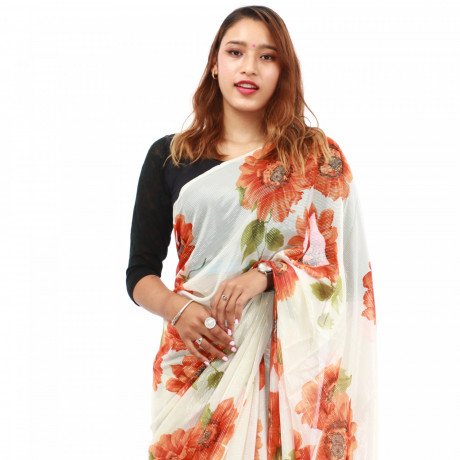 womens-floral-printed-chiffon-saree-big-1