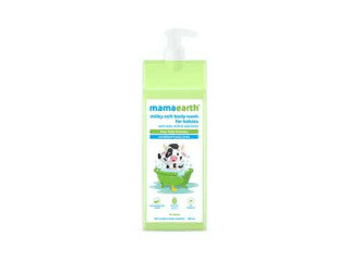 Mamaearth Milky Soft Body Wash for Babies with Oats, Milk and Calendula - 400 ml