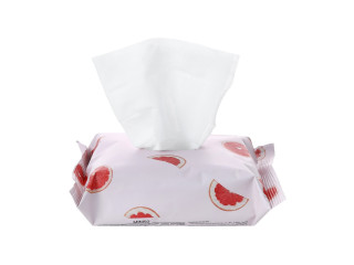 MINISO Grapefruit Refreshing Makeup Remover Wipes (25 Wipes)