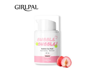 Girlpal Peach Bubble Clay Mask - 30gm