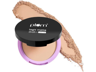 Plum Legit Matte Talc-Free Compact With SPF15 Sunkissed Gold-120N