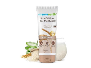 Mamaearth Rice Oil-Free Face Moisturizer - 80gm