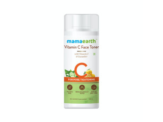 Mamaearth Vitamin C Face Toner with Vitamin C & Cucumber for Pore Tightening, 200 ml