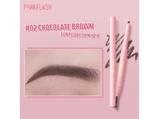 Pink Flash-E09 Waterproof Auto Eyebrow Pencil