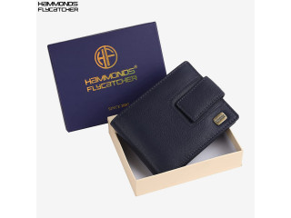 Hammonds Flycatcher Blue Genuine Leather Wallet For Men (580 BU)