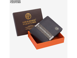 Hammonds Flycatcher Grey Genuine Leather Wallet For Men (594 GREY)