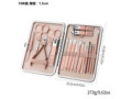 black-18-piece-stainless-steel-nail-clipper-set-color-pink-small-0