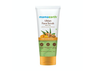 Mamaearth Ubtan Face Scrub with Turmeric & Walnut for Tan Removal-100g Brand: Mamaearth