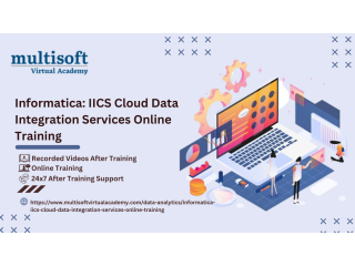 Informatica: IICS Cloud Data Integration Services Online Training