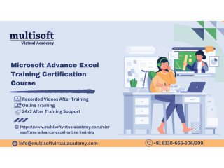 Microsoft Advance Excel Training Certification Course