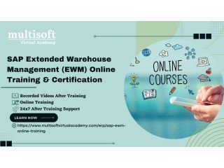 SAP Extended Warehouse Management (EWM) Online Training & Certification