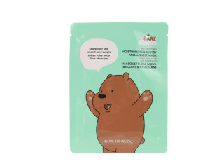 We Bare Bears Moisturizing & Glossy Facial Sheet Mask Brand: Miniso