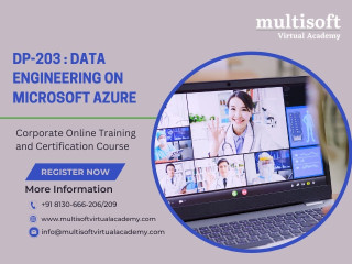 DP-203 : Data Engineering on Microsoft Azure Online Corporate Training and Certification Course