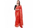 womens-foil-printed-dola-silk-saree-with-blouse-piece-small-0