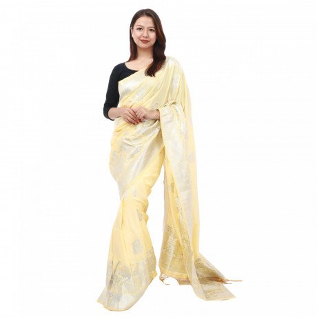 womens-printed-dola-silk-saree-with-blouse-piece-big-0