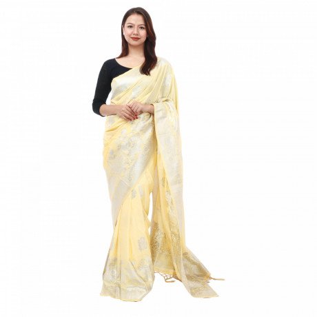 womens-printed-dola-silk-saree-with-blouse-piece-big-1