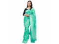 womens-foil-printed-dola-silk-saree-with-unstiched-blouse-piece-small-1