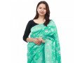 womens-foil-printed-dola-silk-saree-with-unstiched-blouse-piece-small-2