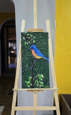 hand-painted-bird-in-a-forest-canvas-painting-big-0